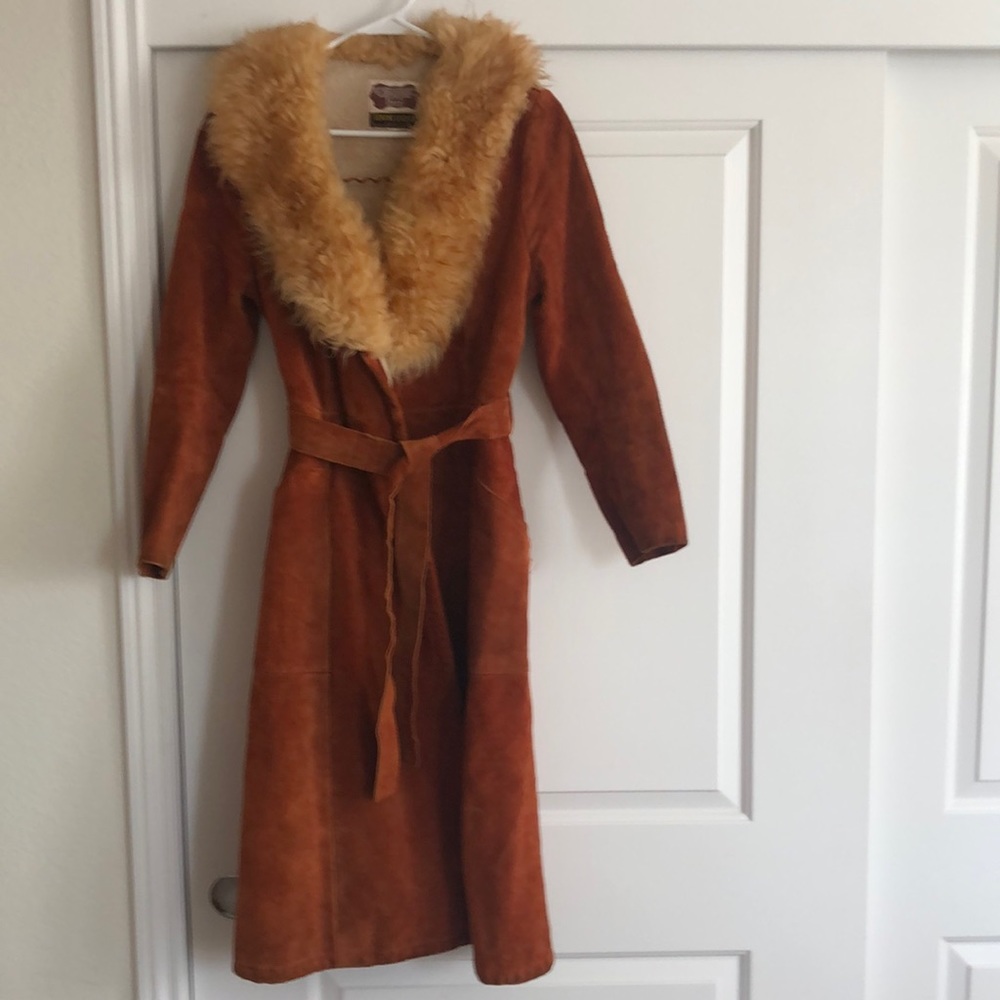 Sears genuine leather coat